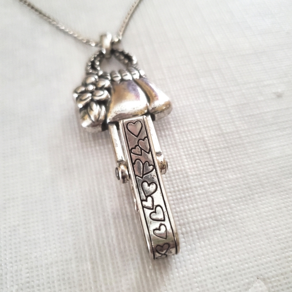Brighton love blossom ID badge clip necklace - Picture 4 of 14